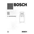 BOSCH WOH4... Owners Manual